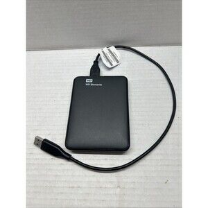Western Digital WD Elements Portable External Hard Drive 1TB WDBUZG0010BBK
